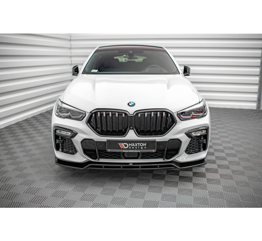 Maxton Design Front Splitter V.2 passend voor BMW X6 M-Pack G06