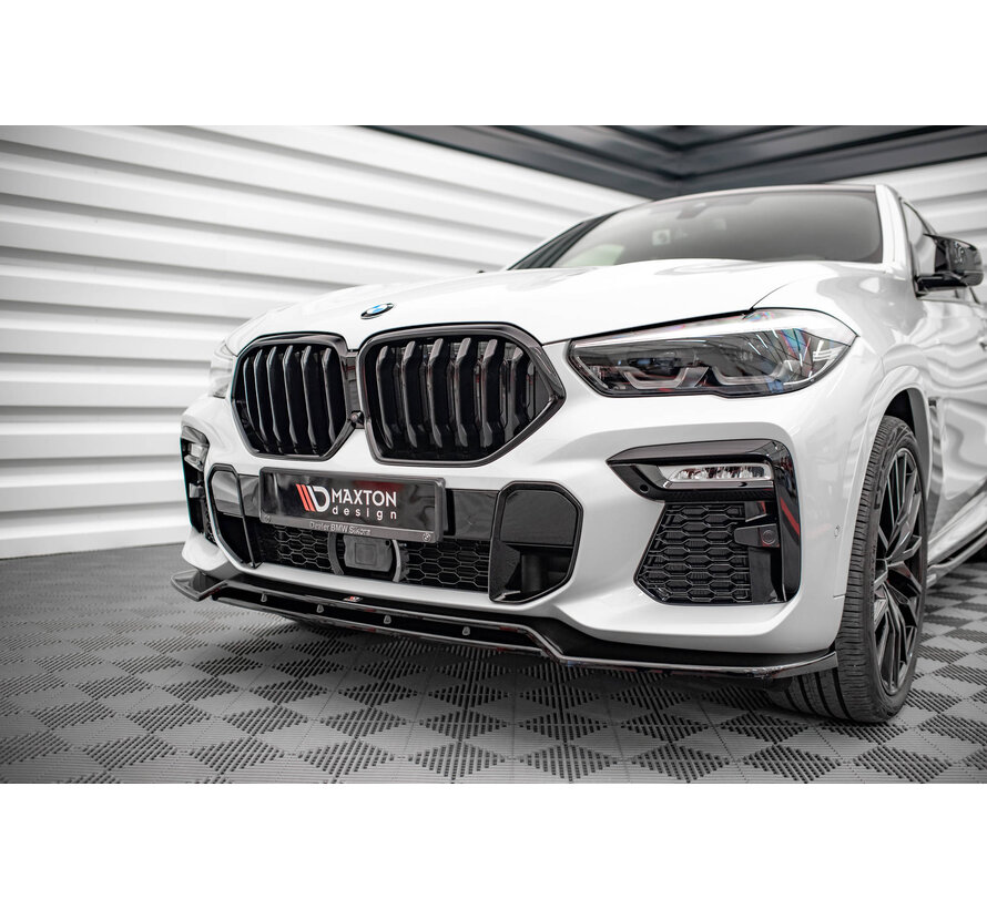 Maxton Design Front Splitter V.2 passend voor BMW X6 M-Pack G06