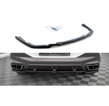 Maxton Design Maxton Design Central Rear Splitter (with vertical bars) V.1 BMW X6 M-Pack G06