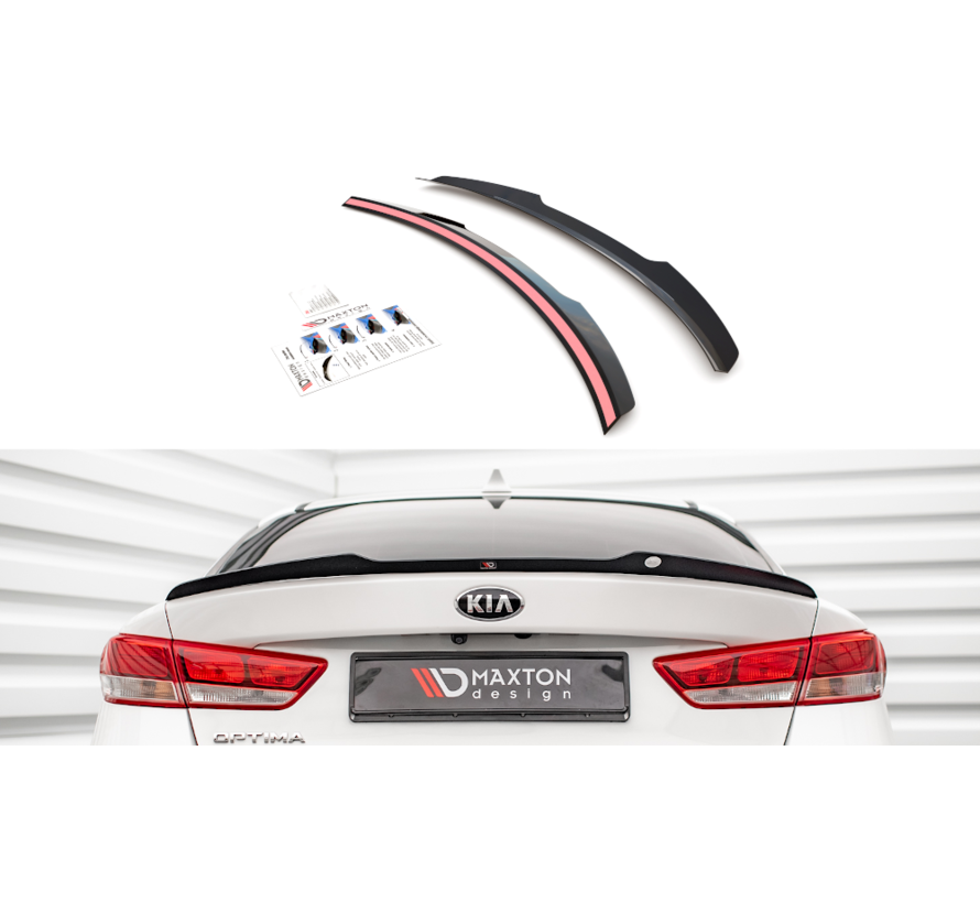 Maxton Design Spoiler Cap Kia Optima Mk4