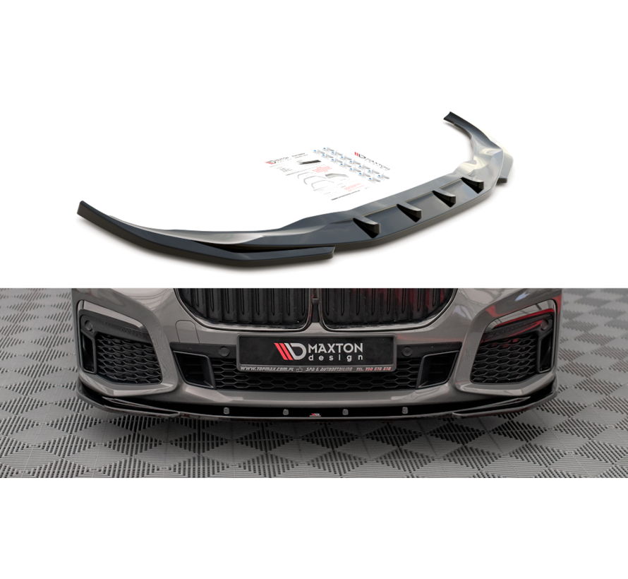 Maxton Design Front Splitter V.1 passend voor BMW 7 G11 M-Pack Facelift