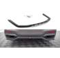 Maxton Design Central Rear Splitter (with vertical bars) BMW 7 M-Pack G11 Facelift