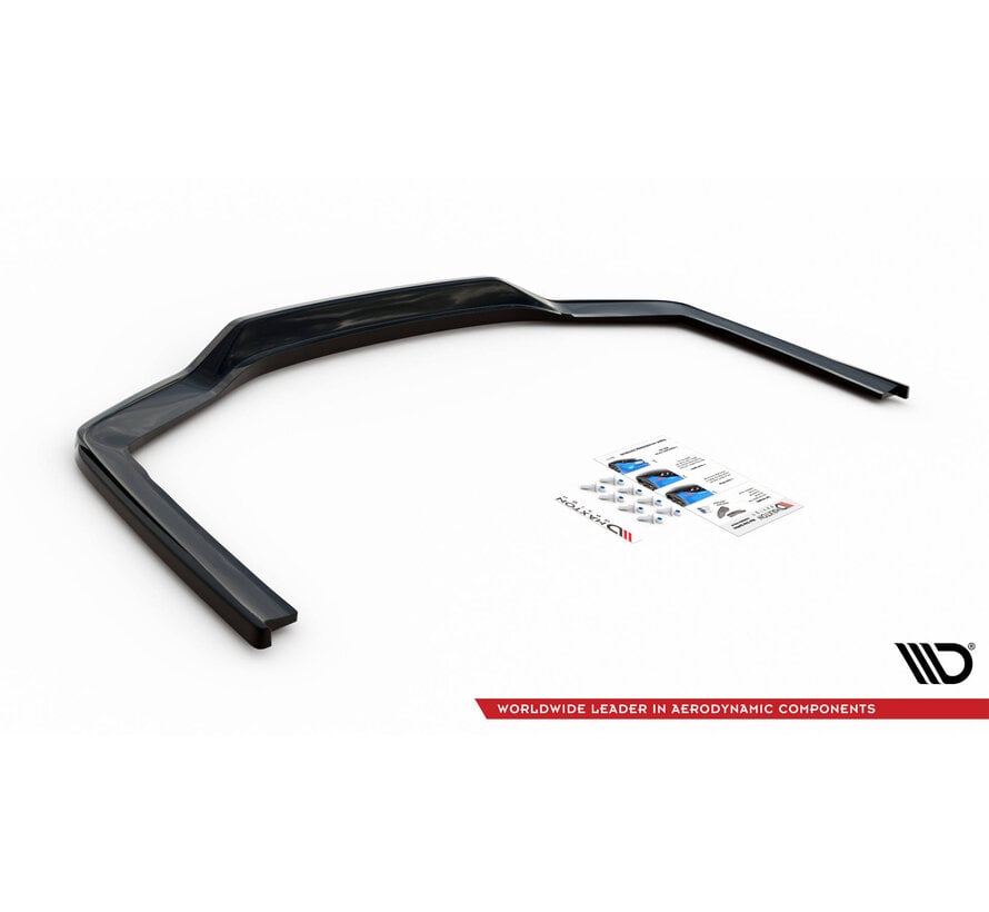 Maxton Design Central Rear Splitter (with vertical bars) BMW 7 M-Pack G11 Facelift