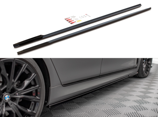 Maxton Design Maxton Design Side Skirts Diffusers BMW 7 M-Pack G11 Facelift