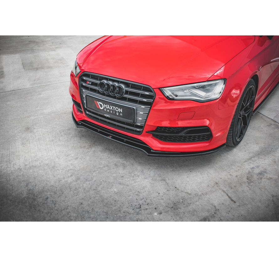 Maxton Design Front Splitter V.2 Audi S3 / A3 S-Line 8V Sedan / Cabrio