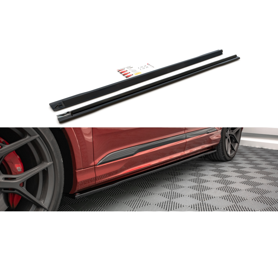 Maxton Design Side Skirts Diffusers Audi SQ7 Mk2 (4M) Facelift