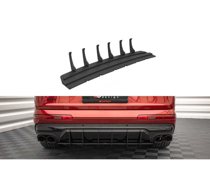 Maxton Design Street Pro Rear Diffuser Audi SQ7 Mk2 (4M) Facelift