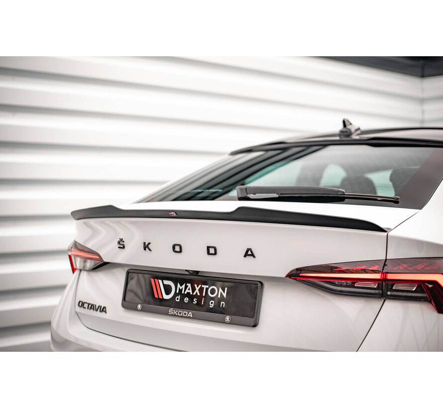 Maxton Design Spoiler Cap Skoda Octavia Liftback Mk4