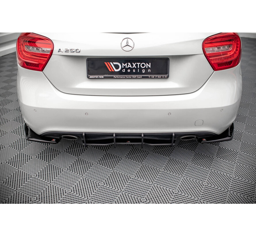 Maxton Design Street Pro Rear Diffuser Mercedes-Benz A W176