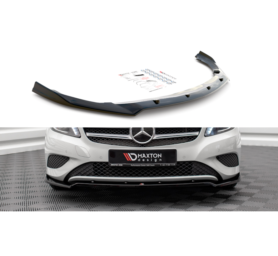 Maxton Design Front Splitter V.2 Mercedes-Benz A W176