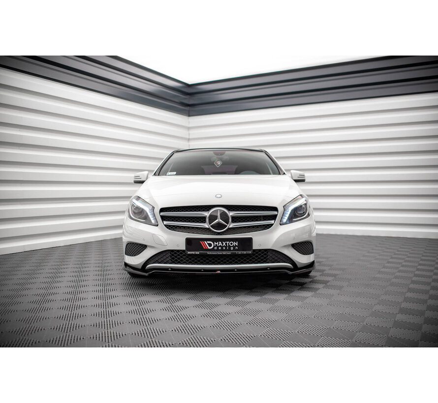 Maxton Design Front Splitter V.2 Mercedes-Benz A W176