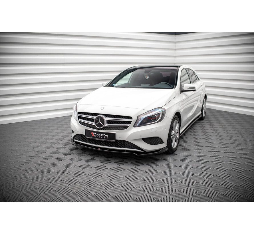 Maxton Design Front Splitter V.2 Mercedes-Benz A W176
