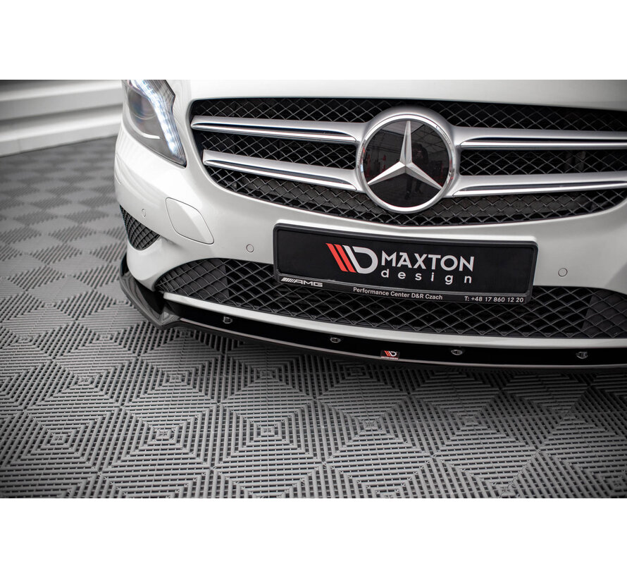 Maxton Design Front Splitter V.2 Mercedes-Benz A W176