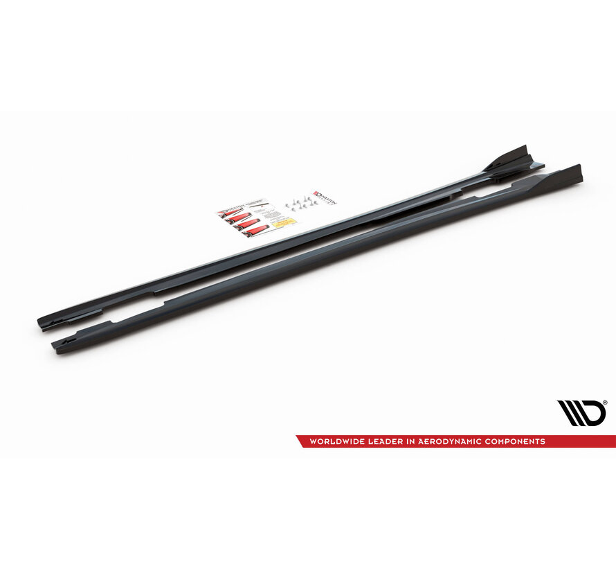 Maxton Design Side Skirts Diffusers V.1 Mercedes-Benz A W176