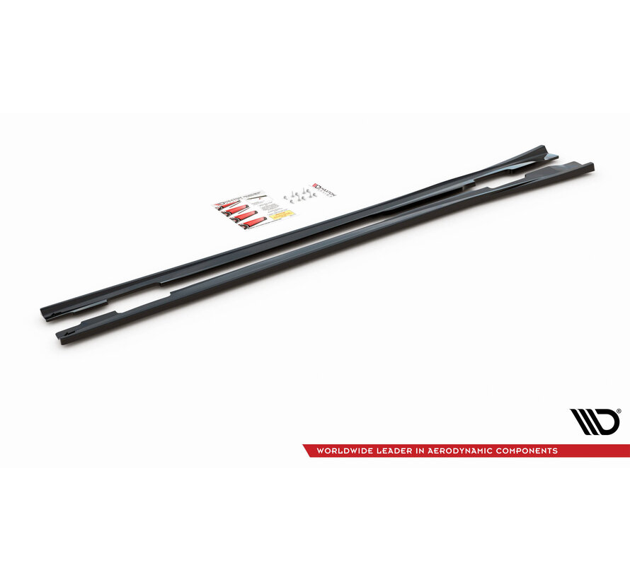 Maxton Design Side Skirts Diffusers V.2 Mercedes-Benz A W176