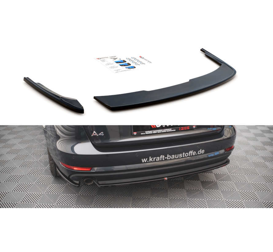 Maxton Design Rear Side Splitters Audi A4 Avant B9