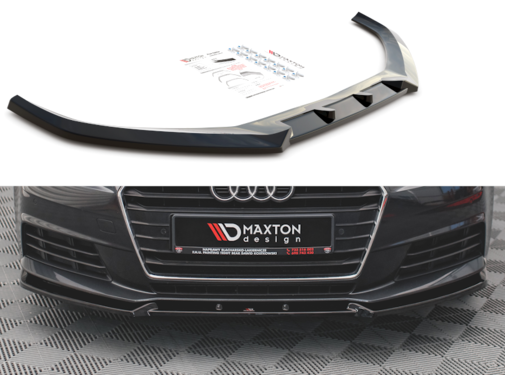 Maxton Design Maxton Design Front Splitter V.1 Audi A4 B9