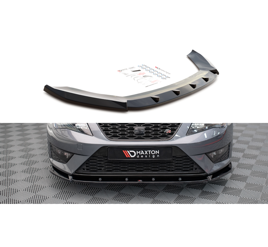 Maxton Design Front Splitter V.1 Seat Leon FR / Cupra Mk3