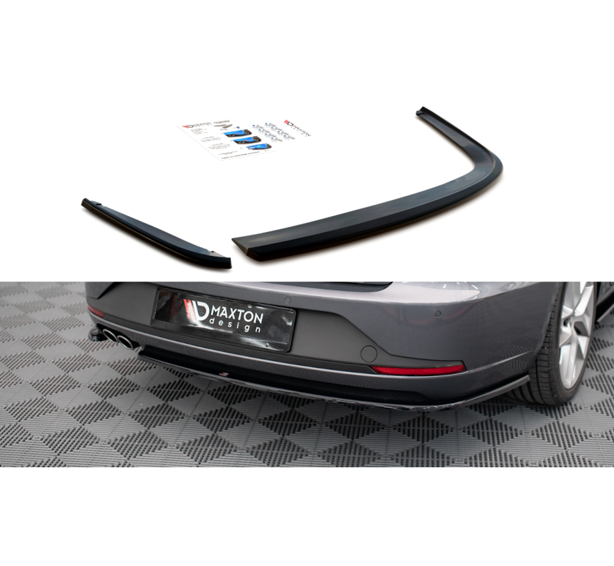 Maxton Design Rear Side Splitters V.1 Seat Leon FR Sportstourer Mk3