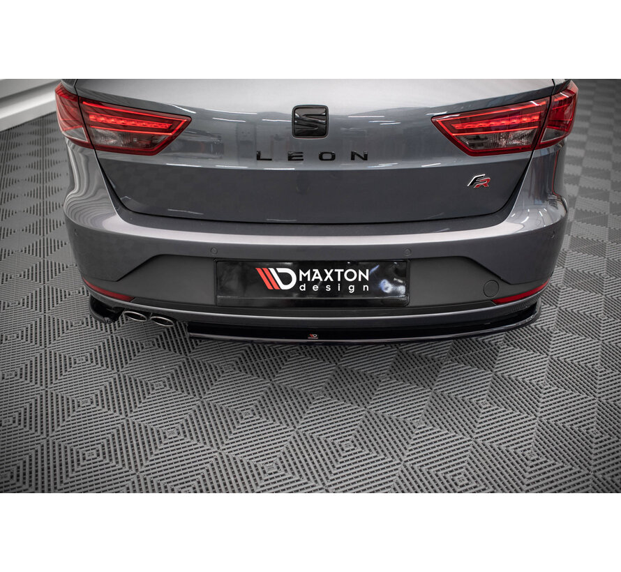 Maxton Design Rear Side Splitters V.1 Seat Leon FR Sportstourer Mk3