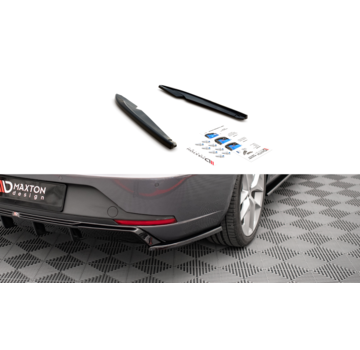 Maxton Design Maxton Design Rear Side Splitters V.2 Seat Leon FR Sportstourer Mk3