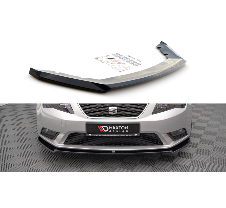 Maxton Design Front Splitter V.2 Seat Leon Mk3