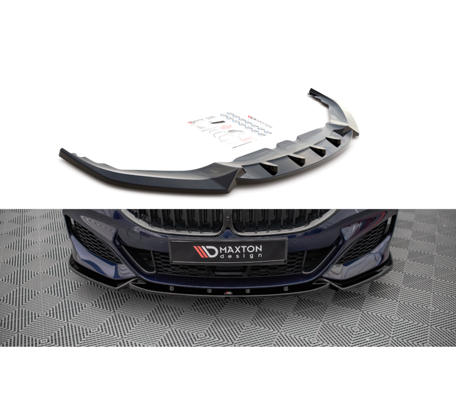 Maxton Design Front Splitter V.3 BMW 8 Coupe G15 / 8 Gran Coupe M-pack G16