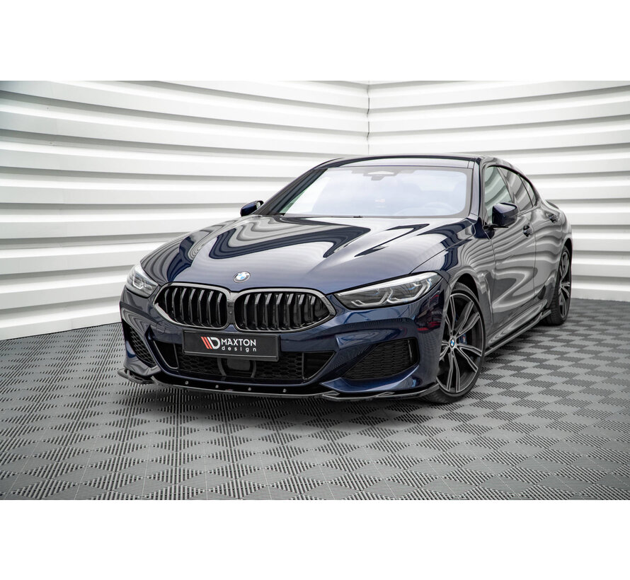 Maxton Design Front Splitter V.4 passend voor BMW 8 Coupe M-Pack G15 / 8 Gran Coupe M-Pack G16