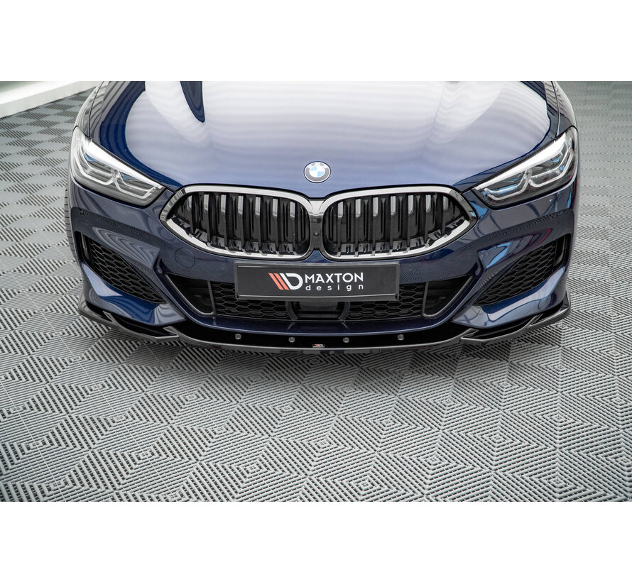 Maxton Design Front Splitter V.4 passend voor BMW 8 Coupe M-Pack G15 / 8 Gran Coupe M-Pack G16
