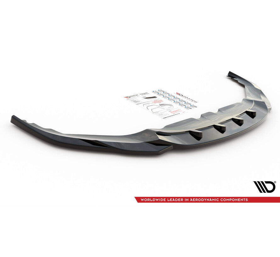 Maxton Design Front Splitter V.4 passend voor BMW 8 Coupe M-Pack G15 / 8 Gran Coupe M-Pack G16