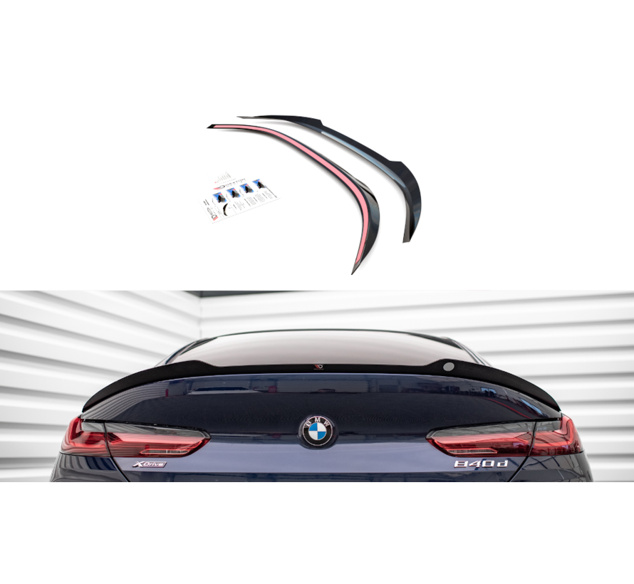 Maxton Design Spoiler Cap passend voor BMW 8 Gran Coupe M-Pack G16
