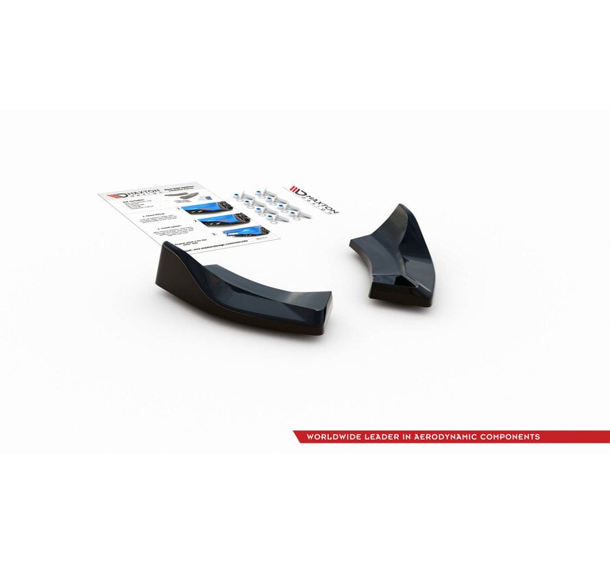 Maxton Design Rear Side Splitters V.1 Ford Fiesta ST Mk8