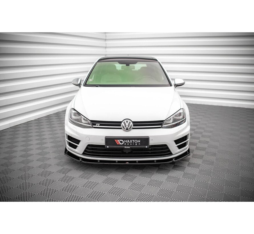 Maxton Design Front Splitter V.4 Volkswagen Golf R Mk7