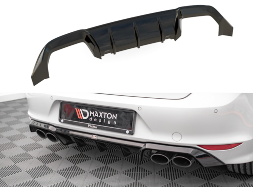 Maxton Design Maxton Design Rear Valance Volkswagen Golf R Mk7
