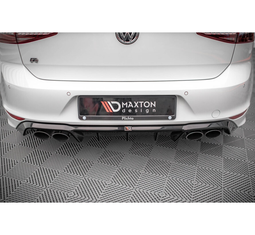 Maxton Design Rear Valance Volkswagen Golf R Mk7