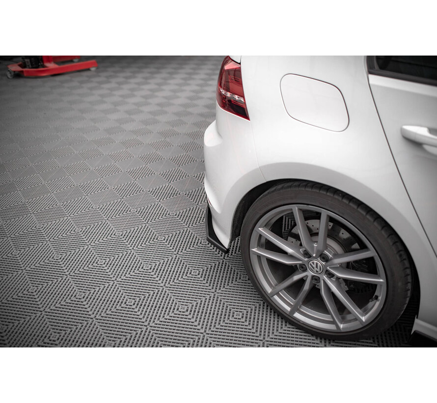 Maxton Design Rear Side Splitters V.3 Volkswagen Golf R Mk7