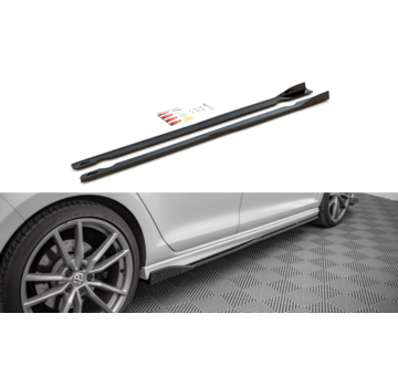 Maxton Design Maxton Design Side Skirts Diffusers V.2 Volkswagen Golf R Mk7