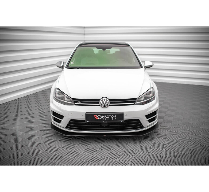 Maxton Design Street Pro Front Splitter V.1 Volkswagen Golf R Mk7