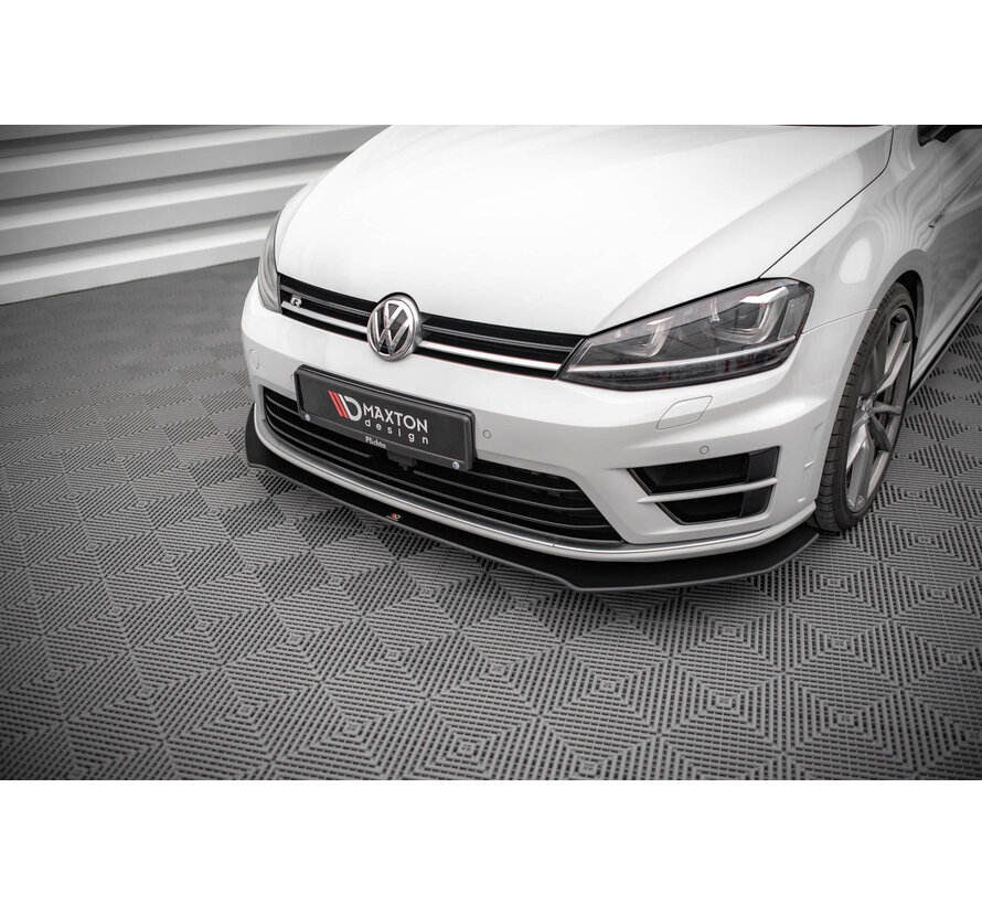 Maxton Design Street Pro Front Splitter V.1 Volkswagen Golf R Mk7