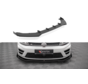 Maxton Design Street Pro Front Splitter V.1 + Flaps Volkswagen Golf R Mk7