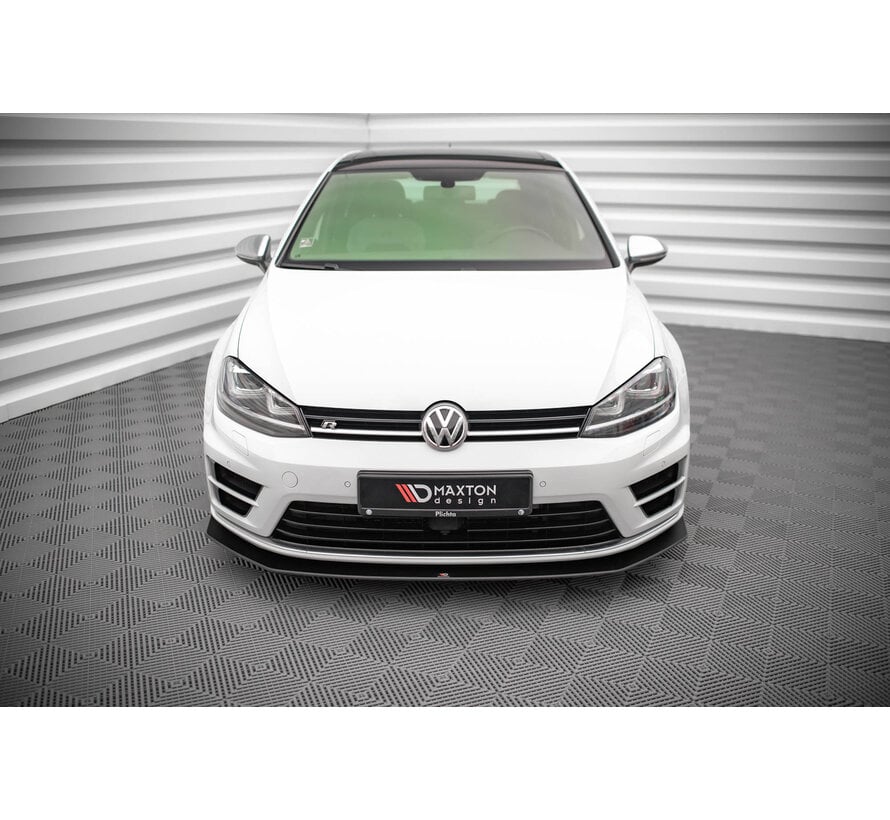 Maxton Design Street Pro Front Splitter V.2 Volkswagen Golf R Mk7