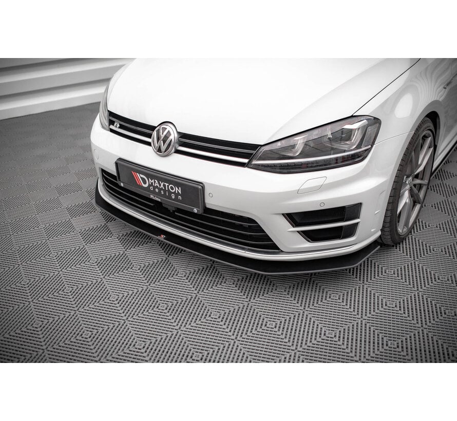 Maxton Design Street Pro Front Splitter V.2 Volkswagen Golf R Mk7