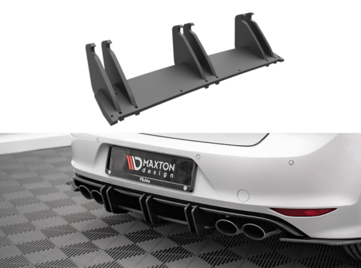Maxton Design Maxton Design Street Pro Rear Diffuser Volkswagen Golf R Mk7