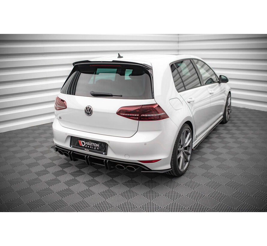 Maxton Design Street Pro Rear Side Splitters Volkswagen Golf R Mk7