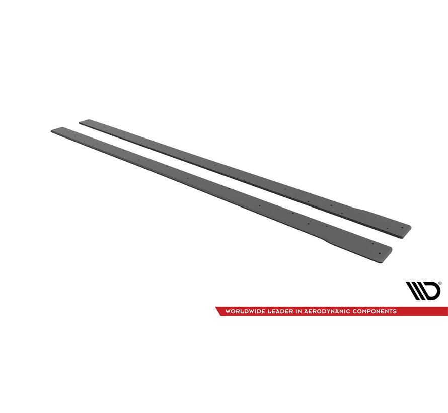 Maxton Design Street Pro Side Skirts Diffusers Volkswagen Golf R Mk7