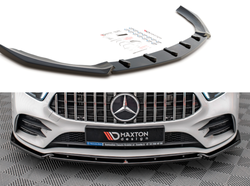 Maxton Design Maxton Design Front Splitter V.4 Mercedes A35 AMG / AMG-Line W177