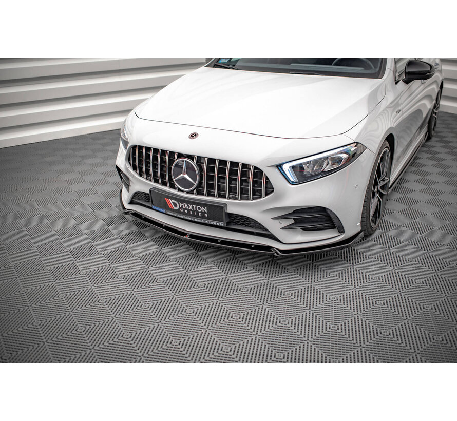 Maxton Design Front Splitter V.4 Mercedes A35 AMG / AMG-Line W177