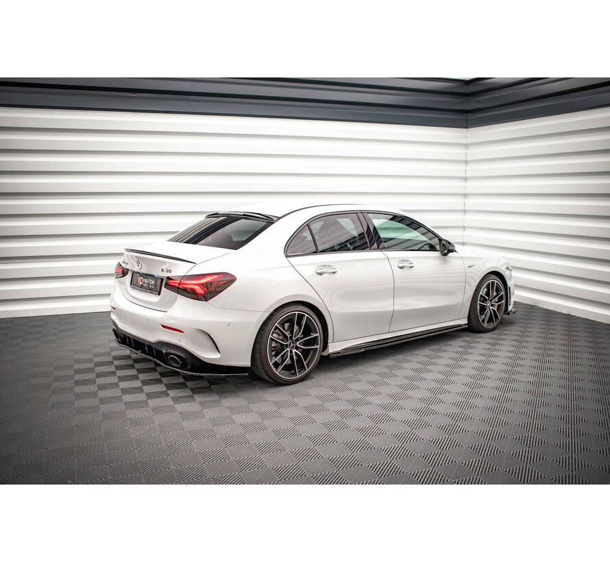 Maxton Design Side Skirts Diffusers V.2  Mercedes A35 AMG / AMG-Line W177