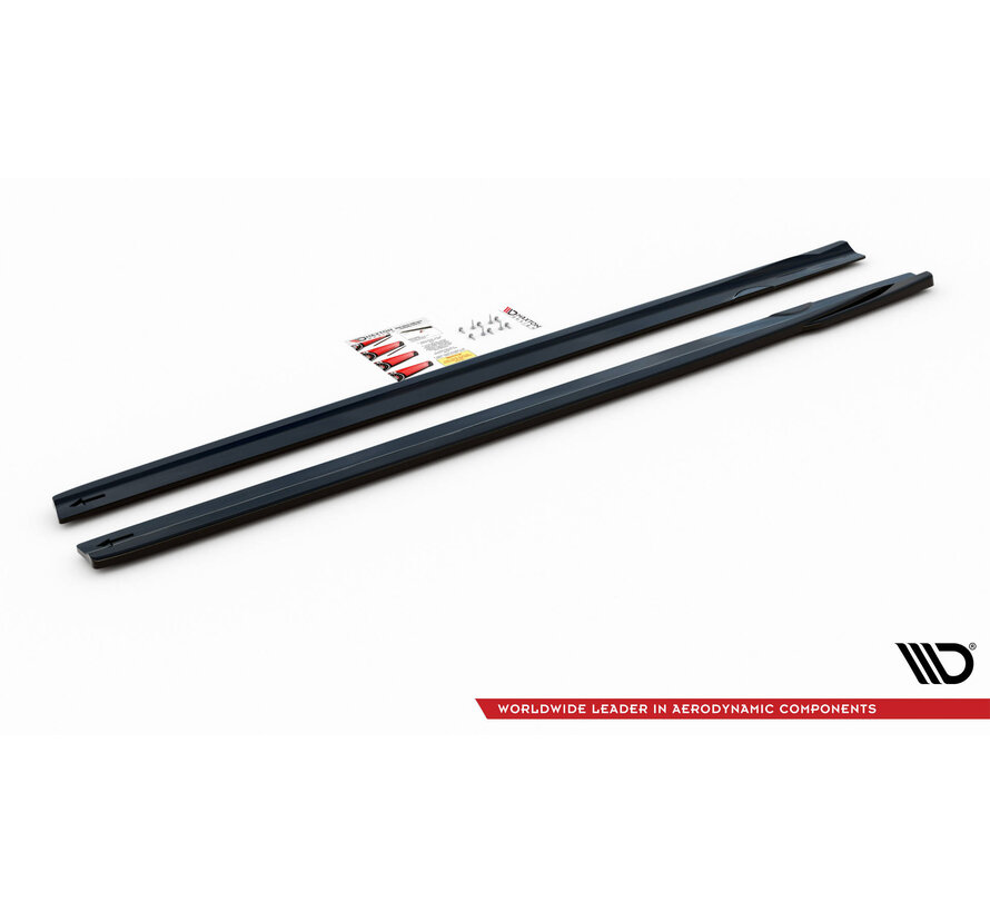 Maxton Design Side Skirts Diffusers V.2  Mercedes A35 AMG / AMG-Line W177