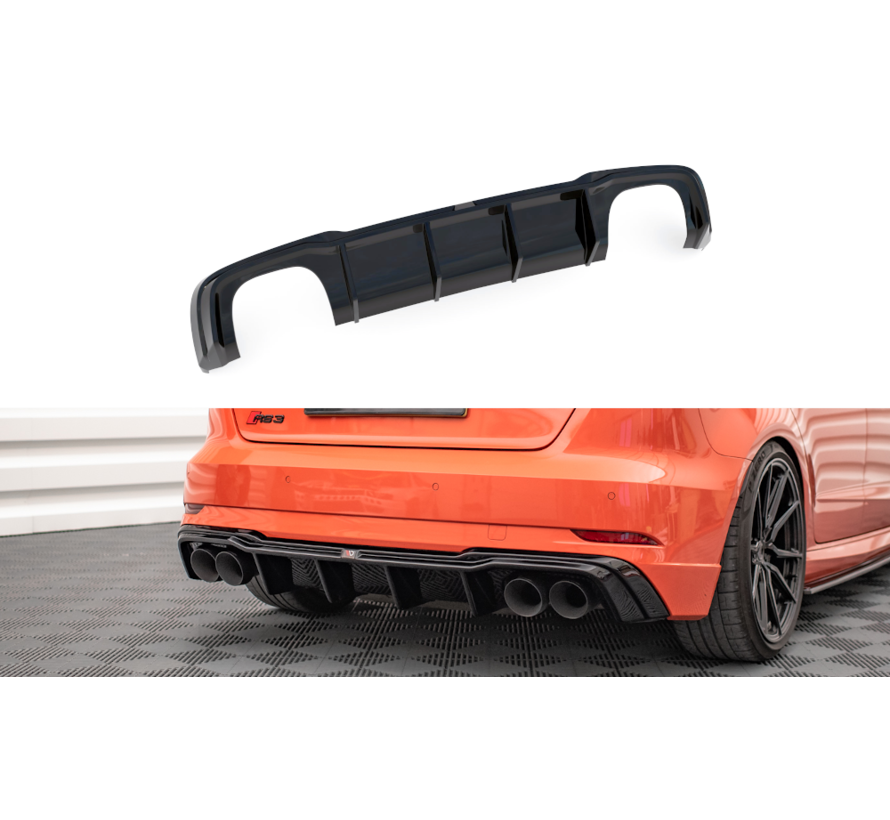 Maxton Design Rear Valance V.2  Audi RS3 Sportback 8V Facelift